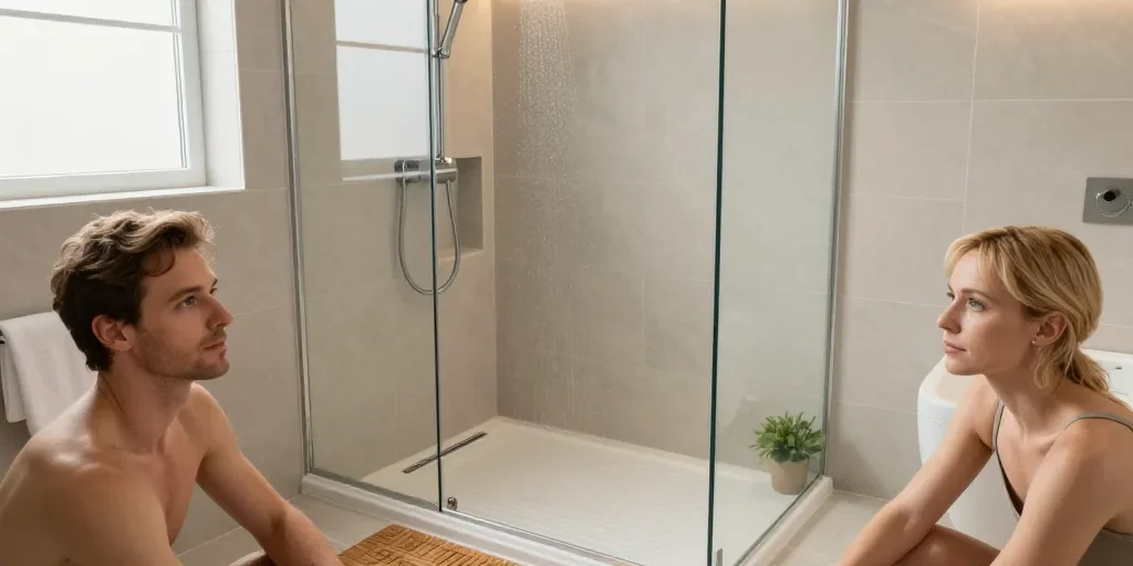 Baño Con Ducha Sin Mampara: Las 7 Ideas Prácticas Para Evitar Salpicaduras
