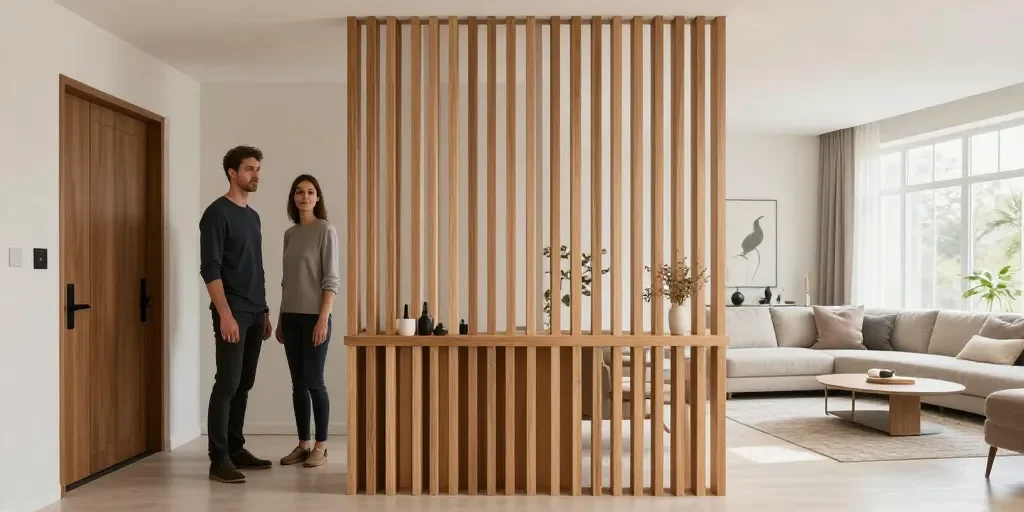 Entrada A Casa Directamente Al Salón: Las 5 Ideas Para Ganar Privacidad