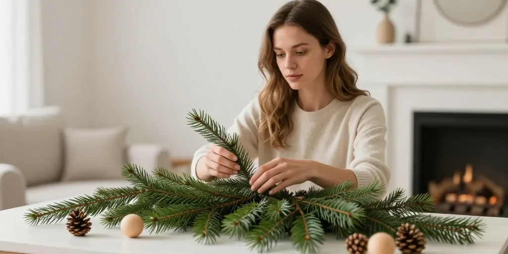 Rama Abeto Natural: Las 5 Ideas Creativas Para La Decoración Navideña